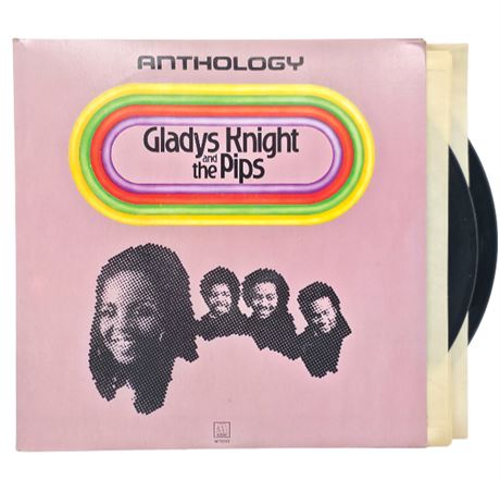 1973 Gladys Knight and the Pips "Anthology" 2 LP Set