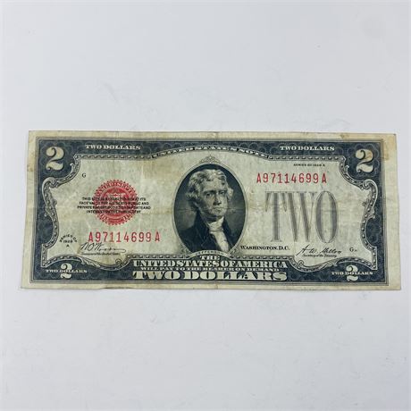 1928 $2 Bill