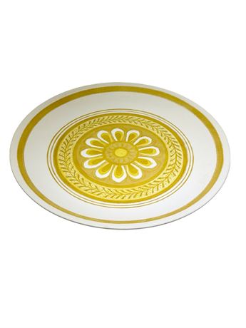 MCM  Yellow Flower Platter - USA