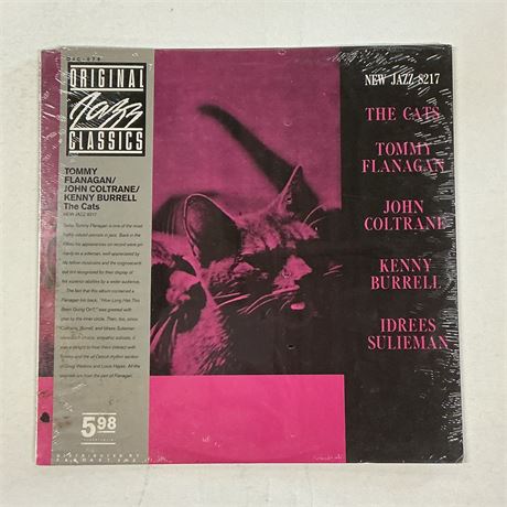Coltrane + Burrell The Cats Sealed Vinyl Record