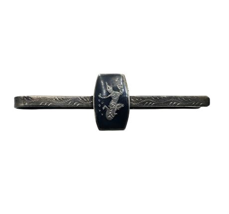 Marked Sterling Silver Siam Money Clip