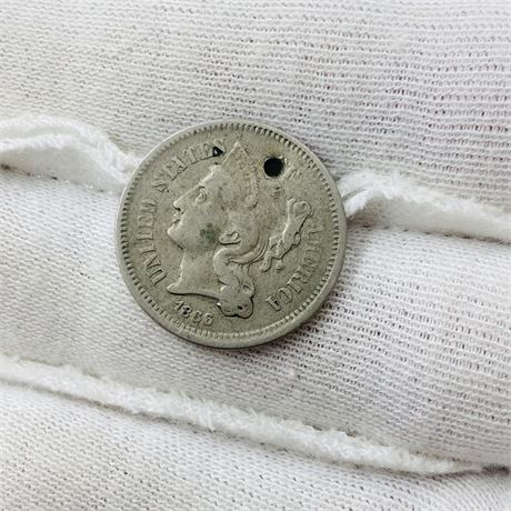 1866 3 Cent Piece