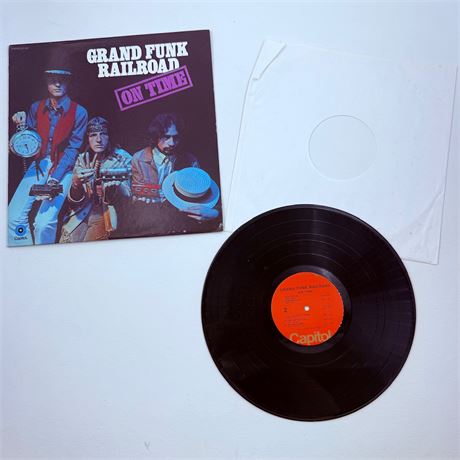 Grand Funk Railroad On Time Vinyl Record