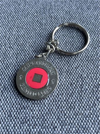 Saint Anthony blessed relic keychain