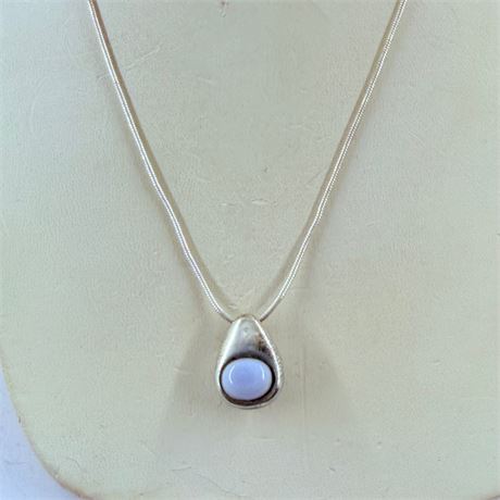 8.7g Sterling Necklace - 18”