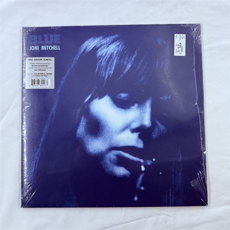 Joni Mitchell Blue Vinyl Record - Factory Sealed