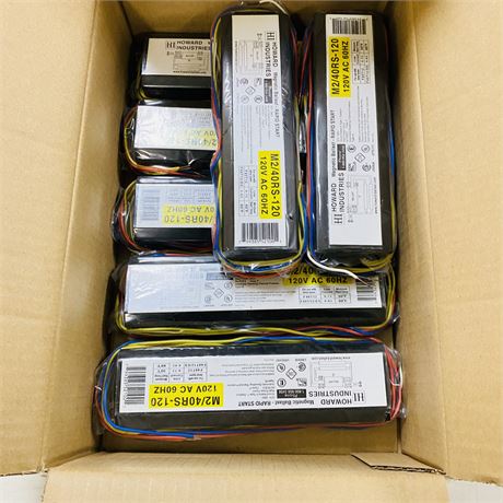 7 New Howard Industries Ballasts