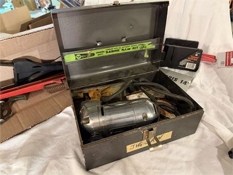 Wrenches, Miter Box & Sabre Saw