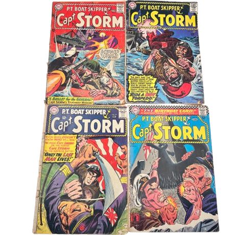 DC Comics Capt. Storm 4 Issues