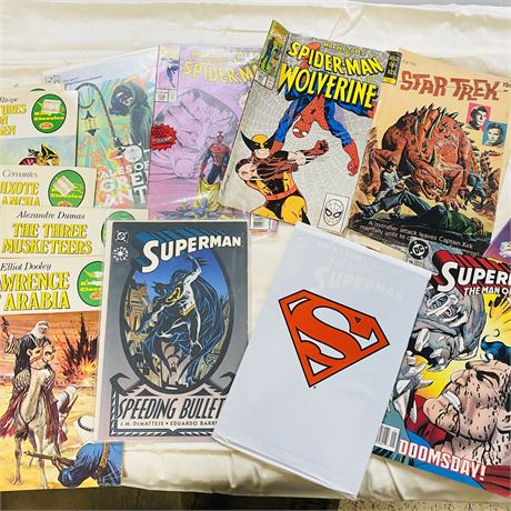 Comic Books + Graphic Novels