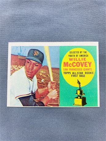 1960 Topps Willie McCovey Rookie Card