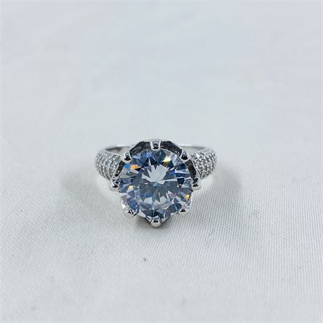 6.2g Sterling Ring Size 7.5