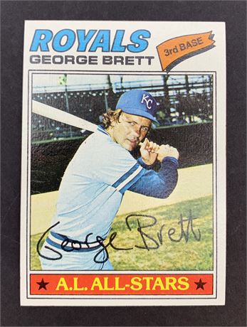 1977 TOPPS #580 George Brett Royals Baseball Card