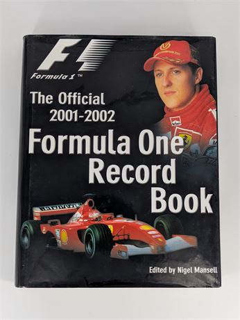 Official 2001-2002 Formula One Record Book Ferrari Jaguar
