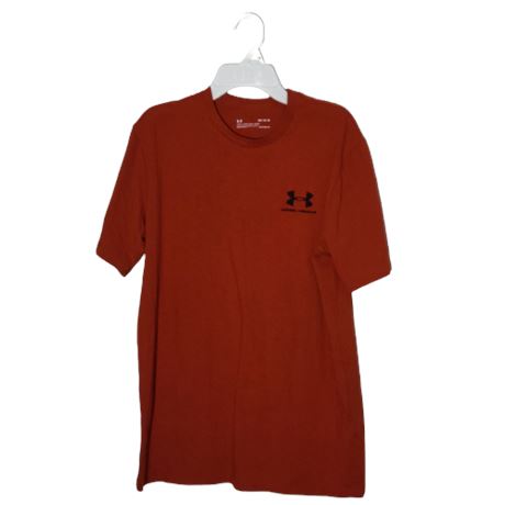 Red/Orange Medium Under Armor Heat Gear Shirt