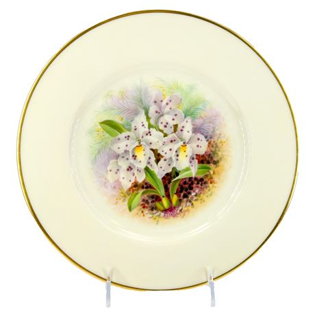 Vintage Lenox Hand-Painted Porcelaine Plate