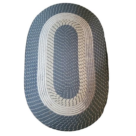 Braided Oval Indoor Rug Lot