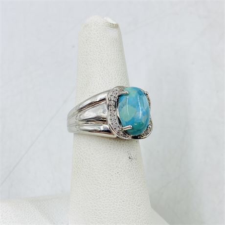 6g Sterling Ring Size 6.25