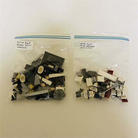 Lego 7668 + 7655 Star Wars Sets