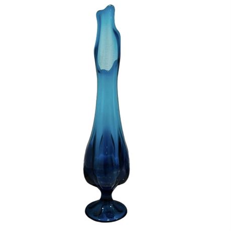 Beautiful MCM Tall Cobalt Blue Vase