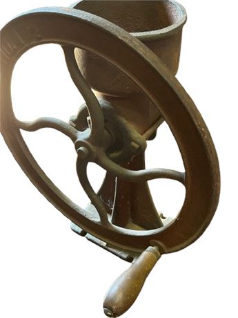 Heavy cast Antique grinder