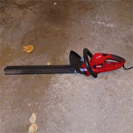 Toro Electric Hedge Trimmer, Dual-Action Blades, Ergonomic Front Handle