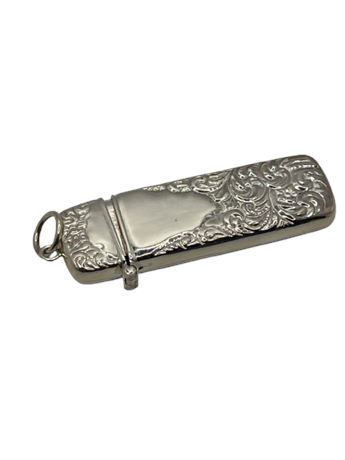 Sterling silver needle holder