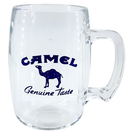 Vintage Heavy Acrylic Camel Cigarettes Beer Mug