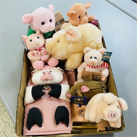 Stuffed Pig Dolls