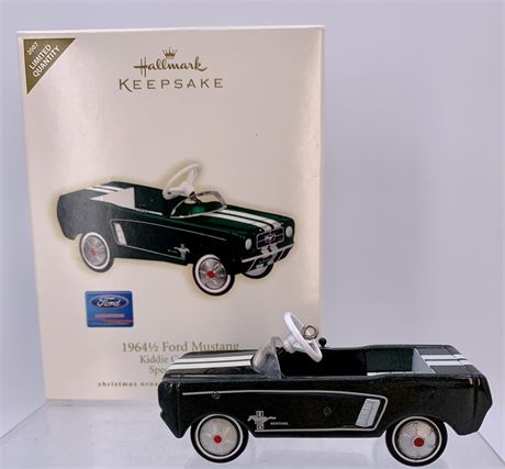 1964 1/2 Ford Mustang Kiddie Car Classics Hallmark Holiday Ornament