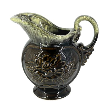 Vintage Hull Pottery Drip Glaze Pitcher