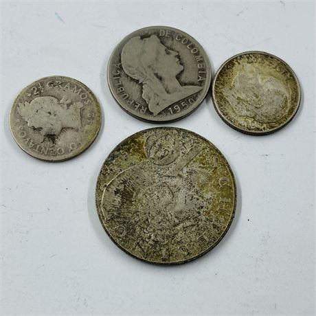 Old Silver Coin Lot