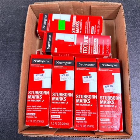 Sealed Neotrugena Lot - Rite Aid Closure Liquidation