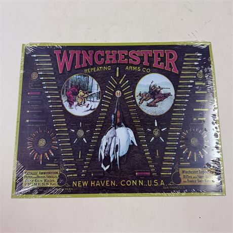Winchester 12.5x16” Metal Sign
