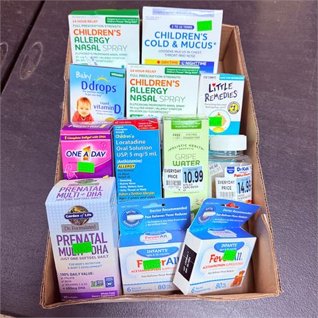 Sealed Medicine Lot - Rite Aid Closure Liquidation