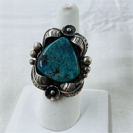 16g Early Navajo Sterling Ring Size 7