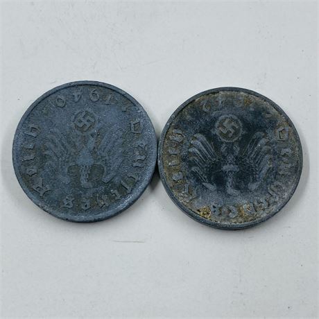 2 German Coins