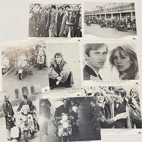 The Who Quadrophenia Complete Original Press Photo Set
