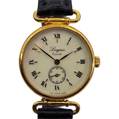 Vintage Longines Ladies' Charleston 5226 Gold Plated Watch