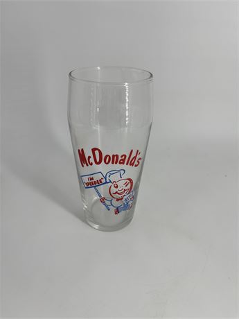 McDonald's I'm Speedee Glass