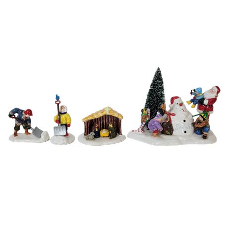 The Original Snow Village Figurine Lot