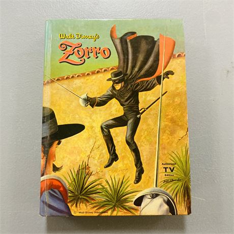 1958 Disney Zorro Book