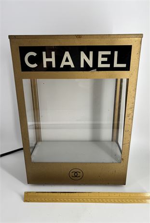 Chanel Lighted Display Case