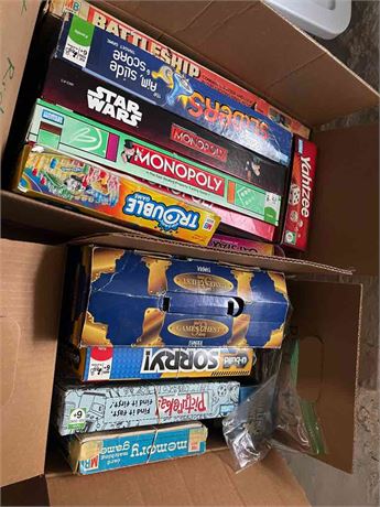 Board Game Box Lot