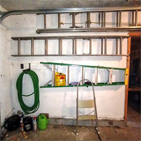 Lot of 5 Ladders, Davidson