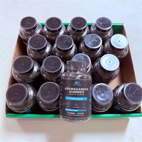 17 Sealed Bottles of Ashwagandha Gummies - Rite Aid Closure Liquidation