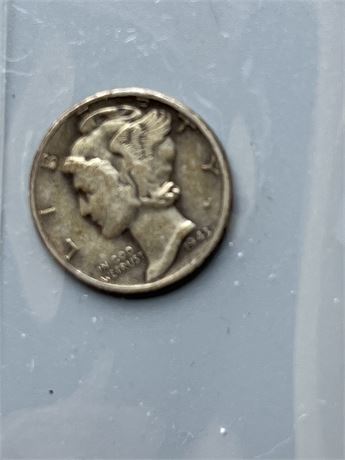 1943 Mercury dime