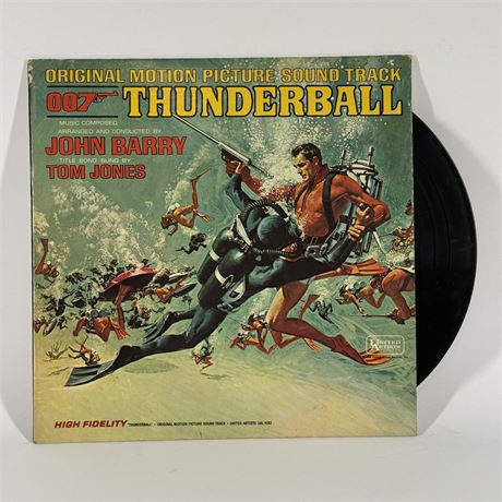 John Barry "Thunderball (Original Motion Picture Soundtrack)" LP