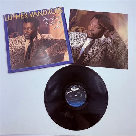 Luther Vandross The Night I Fell In Love Vinyl Record