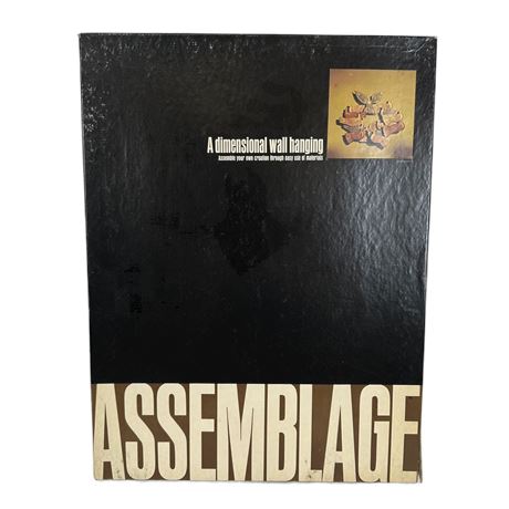 NIB Mid-Century Jerard Les Inc Assemblage "Partridge Birds" Wall Art Kit
